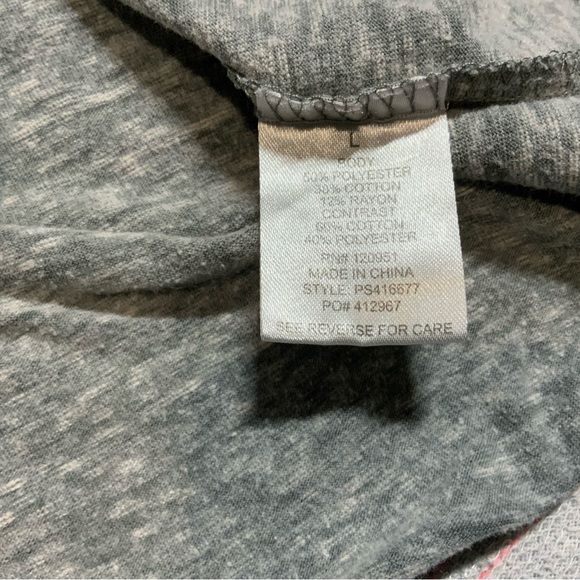 Pink Rose Long Sleeve Crew Neck - Picture 6 of 6